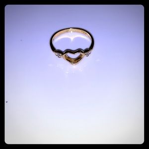 Elsa Peretti yellow gold heart ring